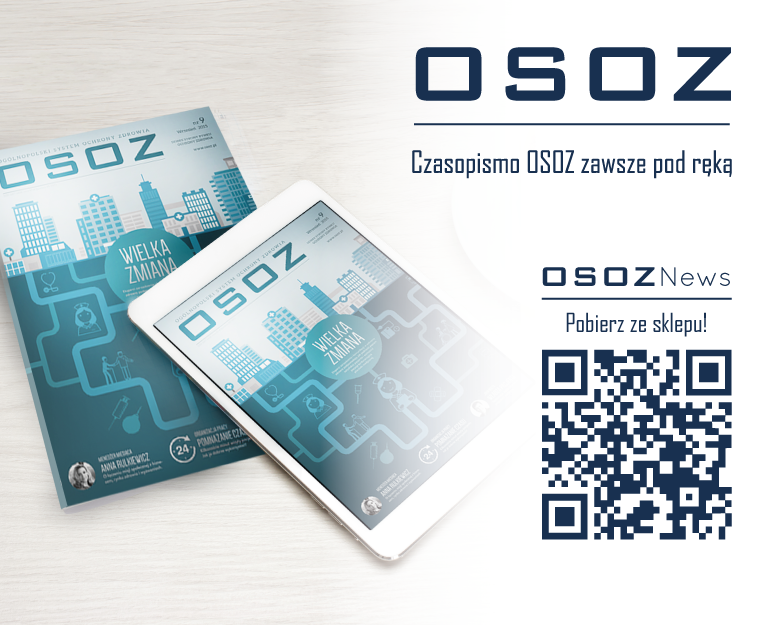 OSOZ Czasopismo zawsze pod ręką. Pobierz ze sklepu. Kod QR